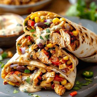 Cheese Chicken Wrap