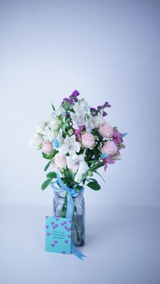 Bouquet With Vase