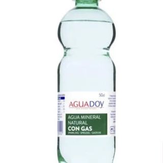 Agua con gas 