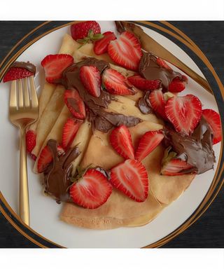 Crepe De Nutella Con Fruta