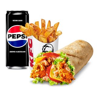 Menú Wrap Coronel