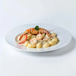 Gnocchi crema di scampi