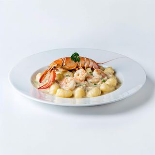 Gnocchi crema di scampi