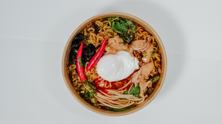 Рамен с курицей