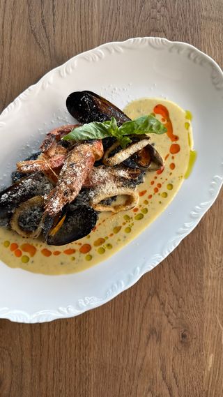 Ризото з морепродуктами (450г)