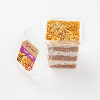 Десерт в стаканчике "Медовик с орехами" (0,095 кг)