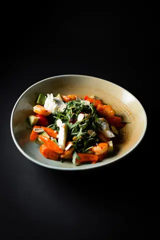 Салат з креветками (300г)