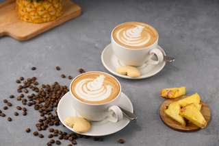 Single Pineapple Cappuccino