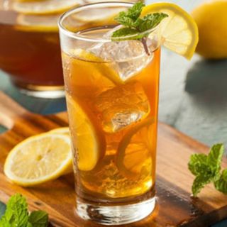 Կիտրոնի սառը թեյ