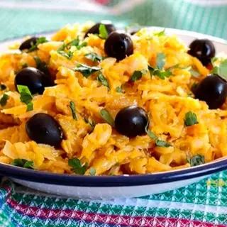 Ración De Bacalao A Bras
