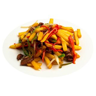 Мясо с Фри 300 г