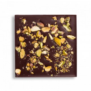 Tableta De Chocolate Negro Pistacho