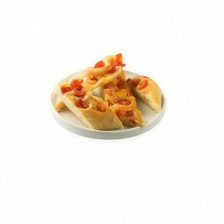 focaccia de tomate y orégano