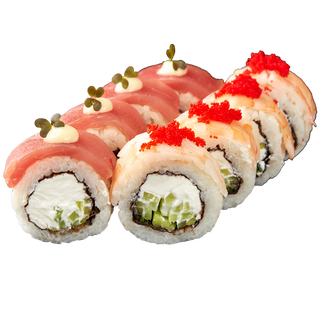 Мікс Креветка Тунець рол