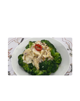 Stir-fry Squid With Broccoli西兰花炒鲜鱿鱼C23