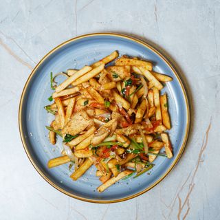 Фри с курицей 