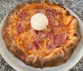 Pizza prosciutto cotto