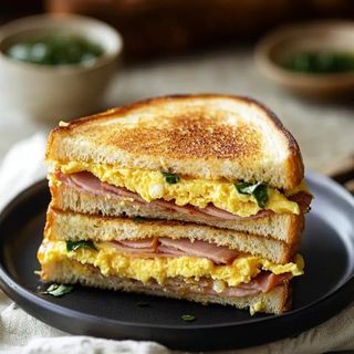Sandwich Omelette Cacher