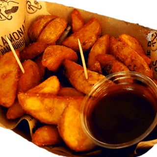 Papas Gajo Con Salsa A Elegir