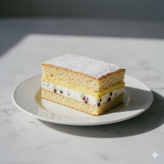 Diplomatico di ricotta con la crema