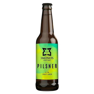 Cerveza Sin Gluten Pilsner 3 Monos 33Cl 