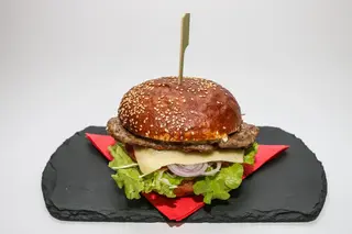 Smash cheeseburger