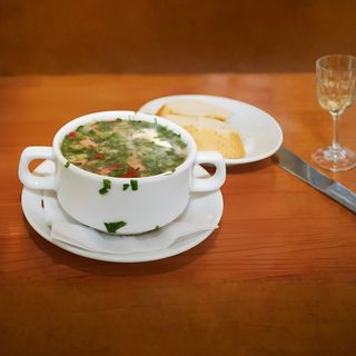 Окрошка мясная