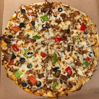 Pizza Especial Kebab (24 Cm.)