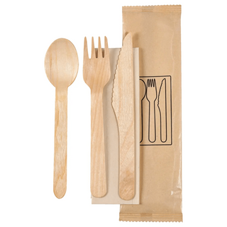 Set 3 Cubiertos Desechables