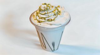 Pistachio milkshake
