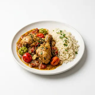 Kedjenou De Pondeuse Riz Ou Attiéké