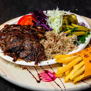 Meniu Shaorma Farfurie Vită (cu Cartofi/Orez)