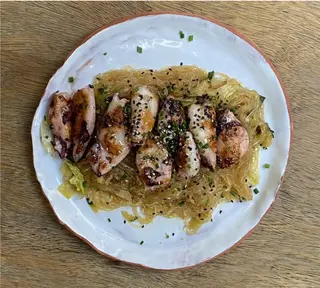 Calamarcitos Plancha Con Yuzu