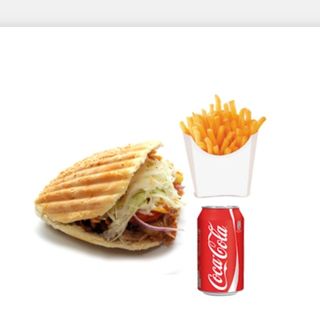 Menú pan pita normal 