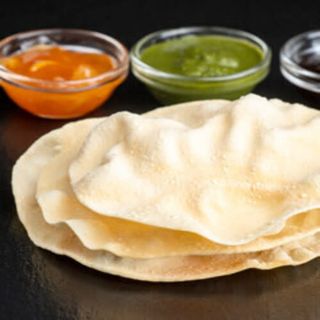 Papadum With Dips 2uds.
