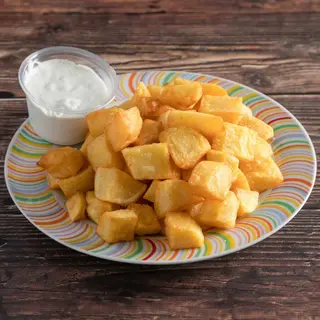 Patatas Con Salsa Cabrales