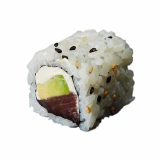Uramaki tonno, avocado e Philadelphia