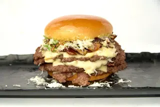 Premium Smash Double Double Burger