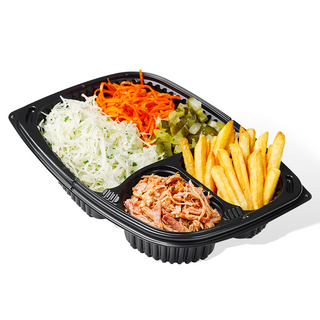 Плато с Рваной Свининой/ Platou Pulled Pork