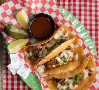 Tacos al pastor (3 uds.)