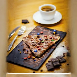 Petit Déjeuner Crêpe Nutella