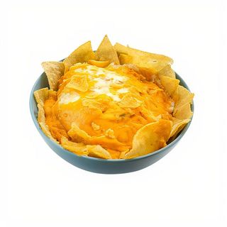 Nachos Con Salsa De Queso