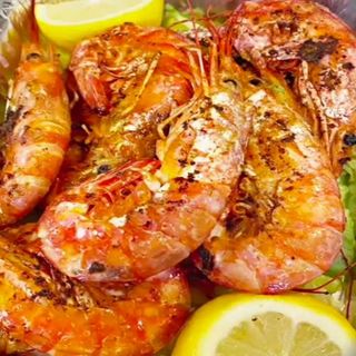 Tapa De Gambas A La Plancha