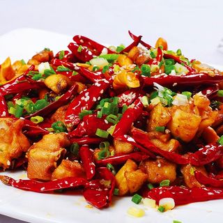 Pollo piccante alla Sichuan(川味辣子鸡）