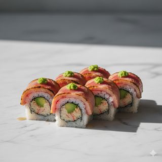 Tonno aburi roll 8  pezzi
