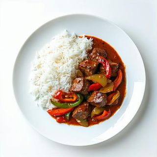 Beef vindaloo