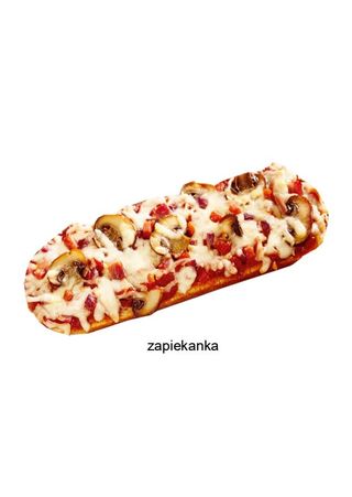 Zapiekanka duża z mięsem 200g
