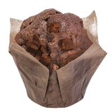 Мъфин троен шоколад с пълнеж (115г)