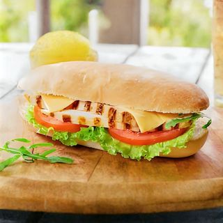 Sandwich Brochette De Viande