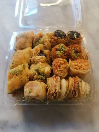 Caja de baklawas